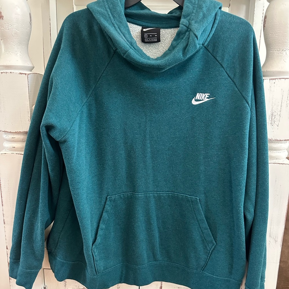 Nike Green Pullover Hoodie